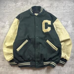 Vintage 90’s Colorado State Varsity Leather Jacket